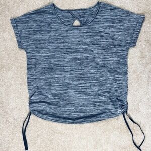 Tuff Athletics Active Tee | Size XLarge | Keyhole Back | Cinch Sides|Workout Top